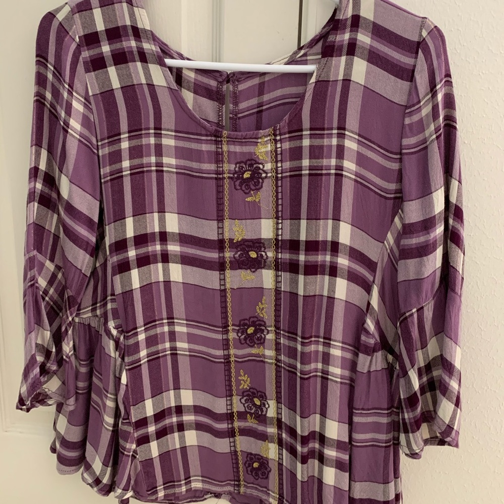 Purple Francesca’s Top